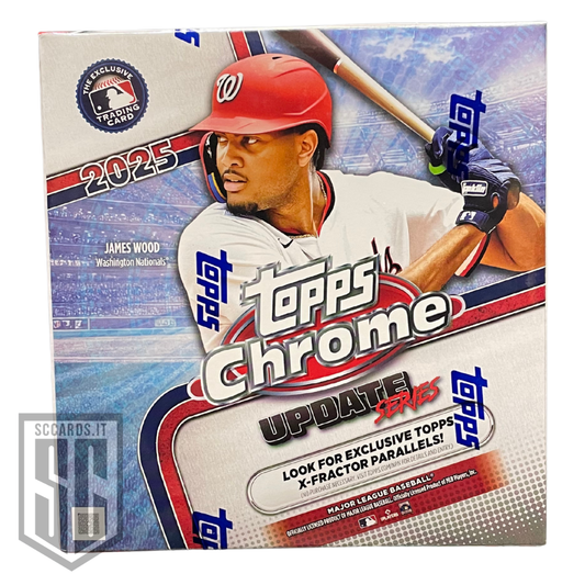 Topps Chrome Update Series Baseball Mega Box 2025