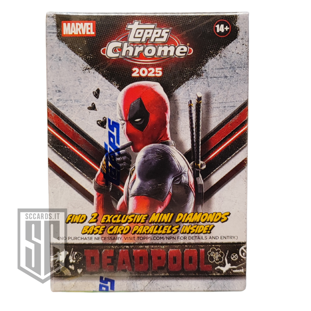 Topps Chrome Deadpool Marvel 2025 Blaster Box