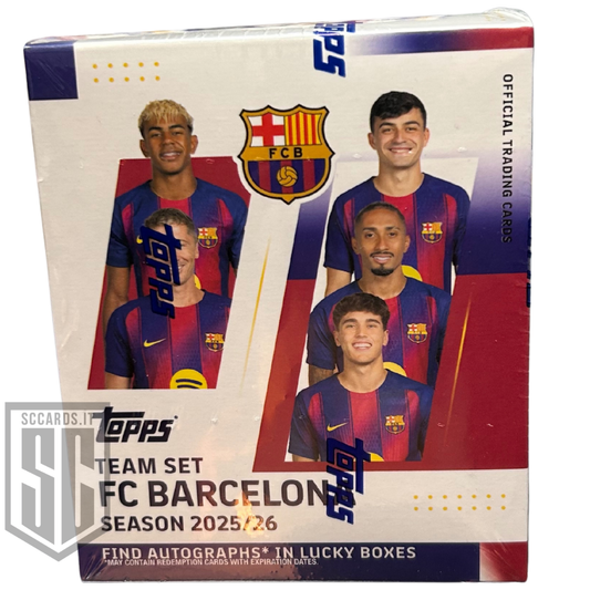 Topps Barcelona Team Set Box 2025/26