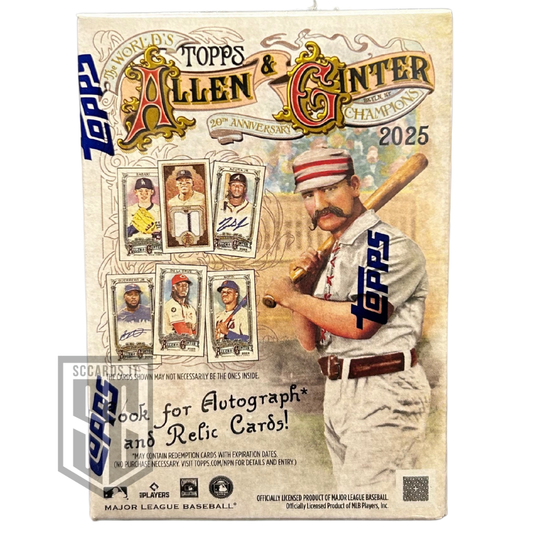 Topps Allen & Ginter Baseball Blaster Box 2025