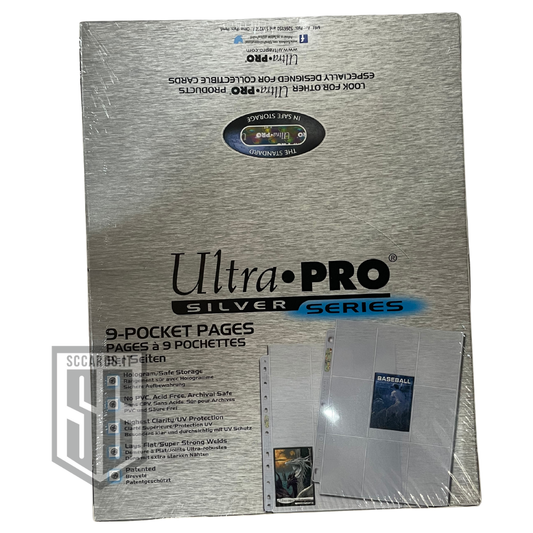 Fogli 9 Tasche Ultra Pro Silver Series
