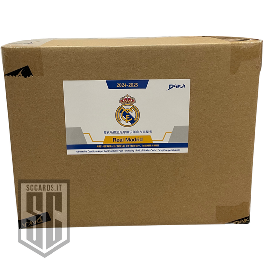 Daka Real Madrid Hobby Box 2024/25-SEALED CASE-(10 BOX)