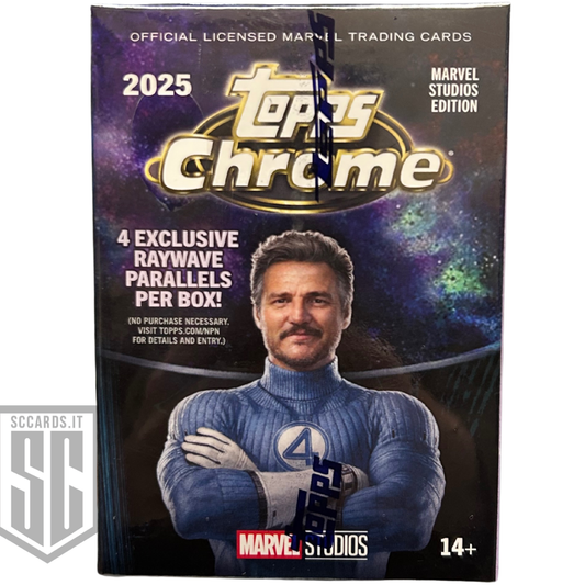 Topps Chrome Marvel Studios Blaster Box 2025