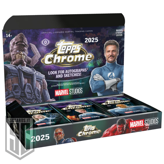Topps Chrome Marvel Studio Hobby Box 2025