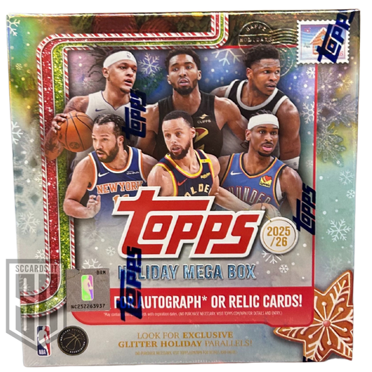 Topps Nba Basketball Holiday Mega Box 2025/26