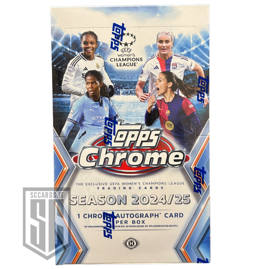 Topps Chrome Women's UCL Hobby Box 2024/25