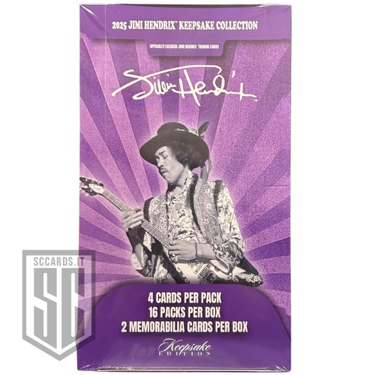Keepsake Jimi Hendrix Hobby Box 2025