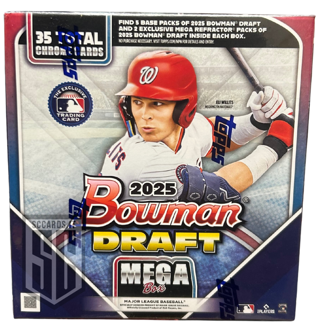 Topps Bowman Draft Baseball Mega Box 2025