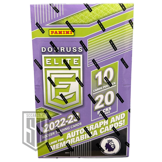 Panini Donruss Elite Premier League EPL Retail Box 2022/23
