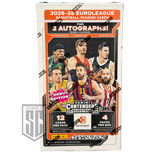 Panini Contenders Euroleague Basketball Hobby Box 2025/26