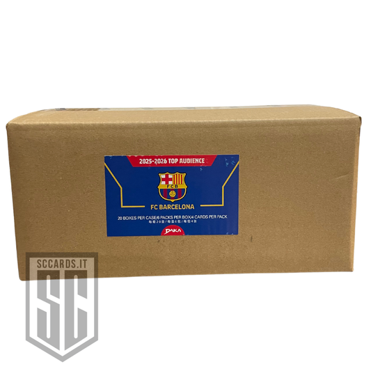 Daka FC Barcelona Top Audience Hobby Box 2025/26-SEALED CASE-(20 BOX)