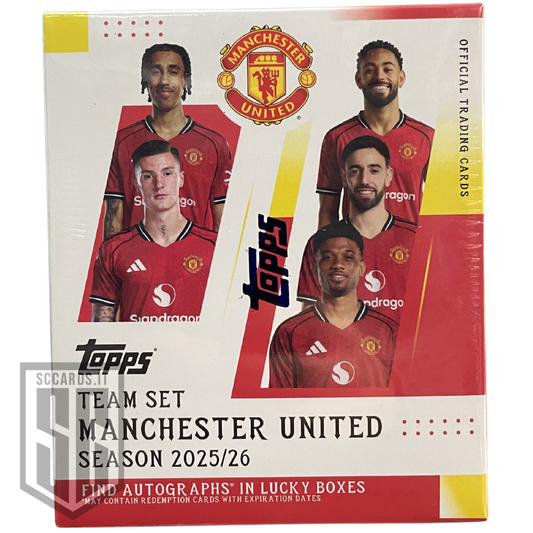 Topps Manchester United Team Set Box 2025/26