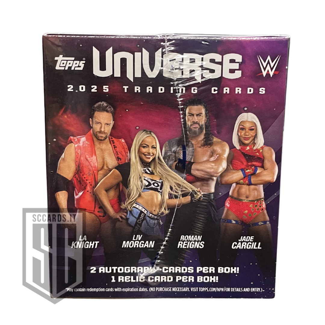 Topps Universe WWE Hobby Box 2025-LIVE OPENING POSA