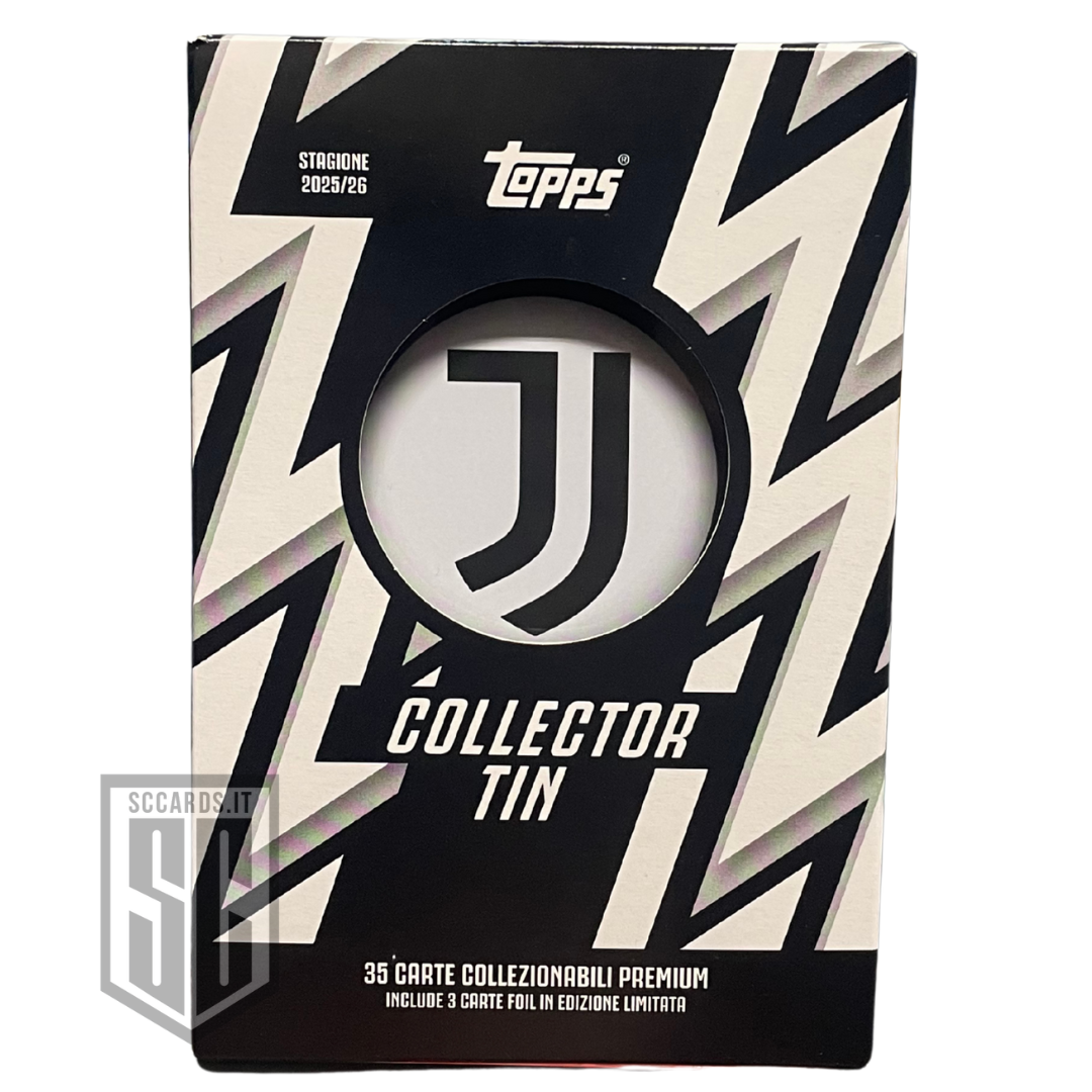 Topps Juventus Collector Tin Box 2025/26-SEALED CASE-(24 Box)