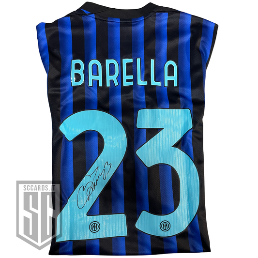 Nicolo Barella FC Internazionale Milano 2025/26 Signed Jersey
