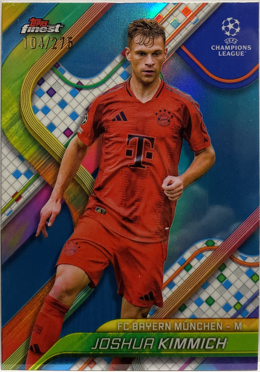 Joshua Kimmich 104/275 Sky Blue Topps Finest UCC 2024/25