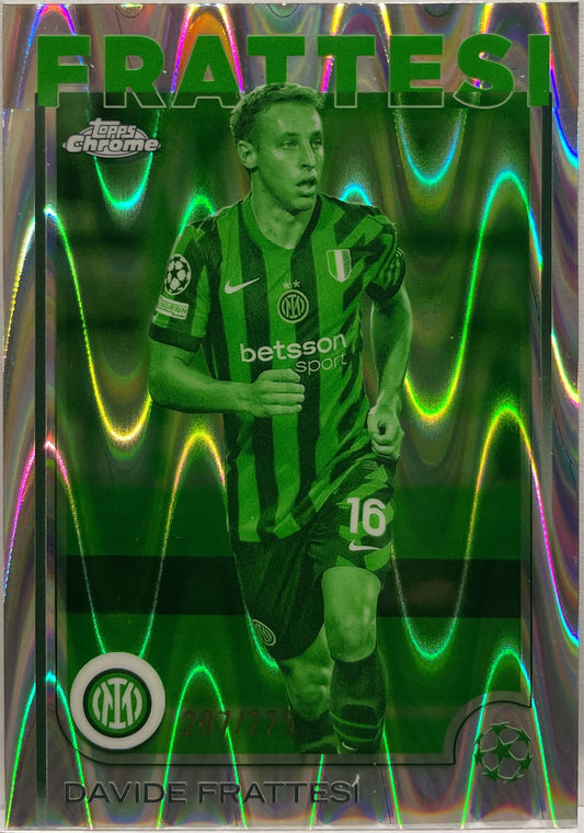 Davide Frattesi 207/225 Night Vision RayWave Topps Chrome UCC 2024/25
