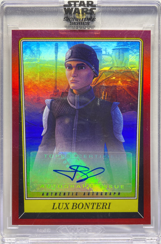 Lux Bonteri Autograph Topps Star Wars 2023