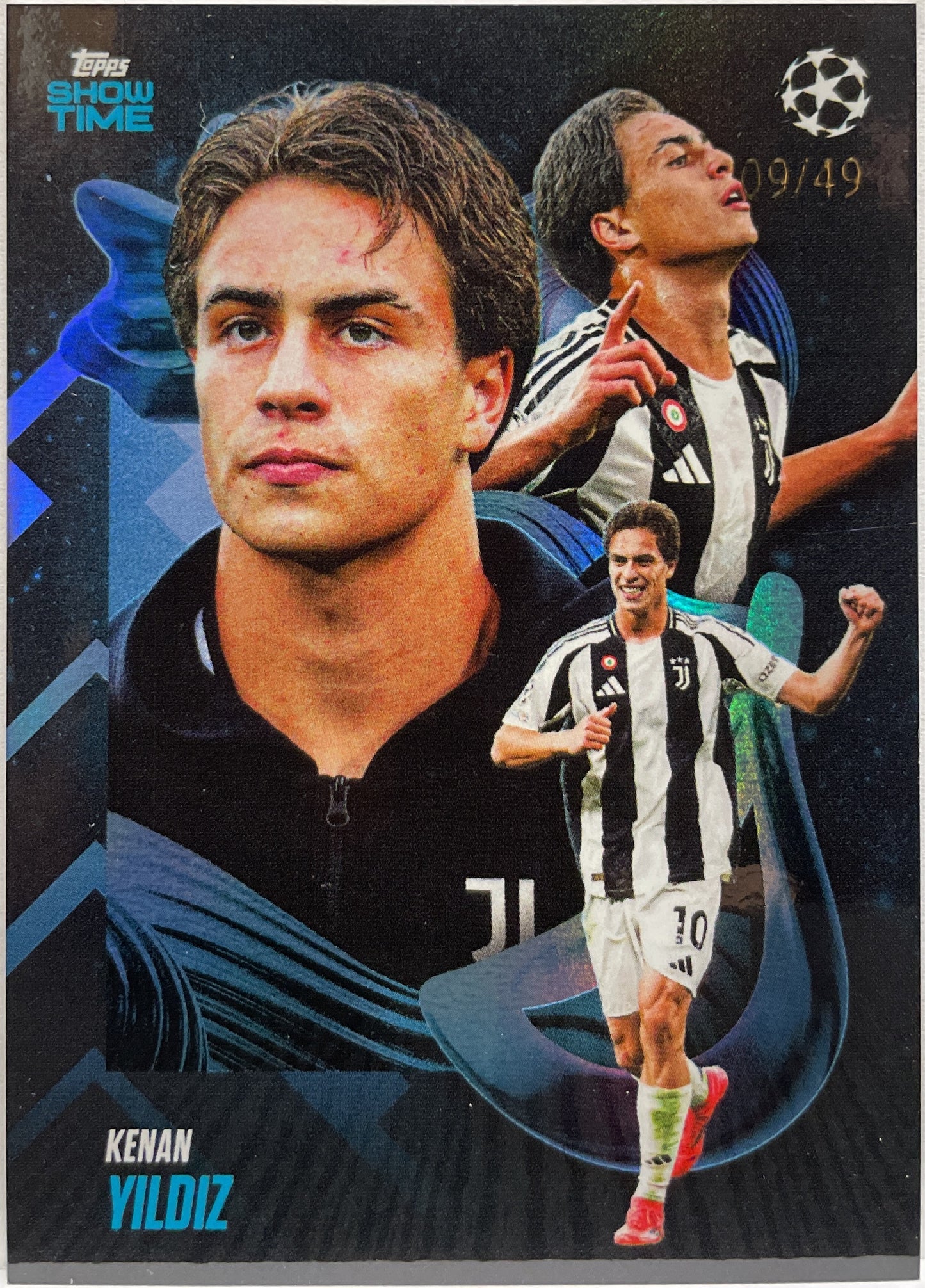 Kenan yildiz 9/49 Blue Topps Showtime 2024/25
