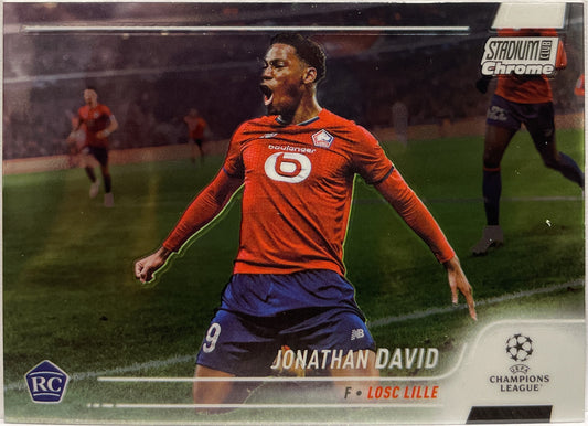 Jonathan David Rookie Stadium Chrome 2021/22