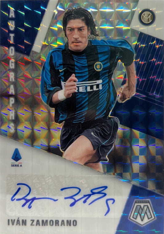 Ivan Zamorano Autograph Mosaic Serie A 2020/21