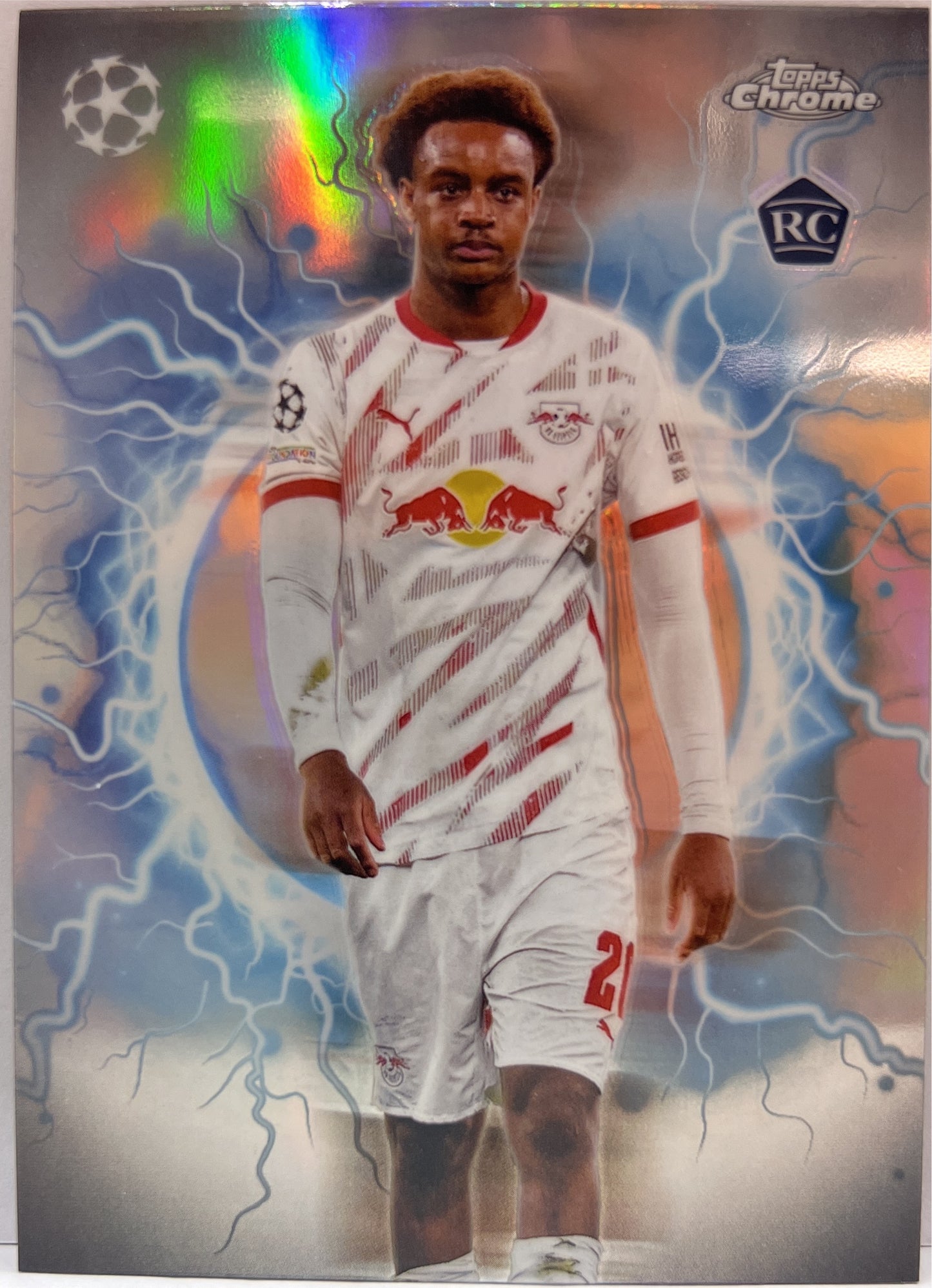 Assan Ouedraogo Rookie Circle Of Power Shockwave Topps Chrome UCC 2024/25