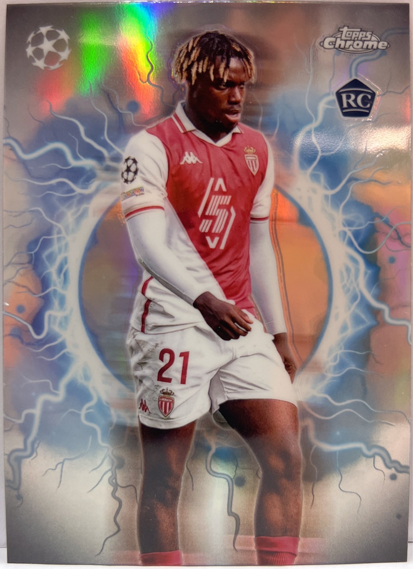 George Ilenikhena Rookie Circle Of Power Shockwave Topps Chrome UCC 2024/25