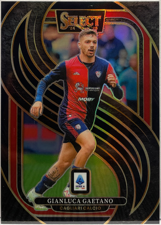 Gianluca Gaetano 1/1 Mezzanine One Of One Black Select Serie A 2024/25
