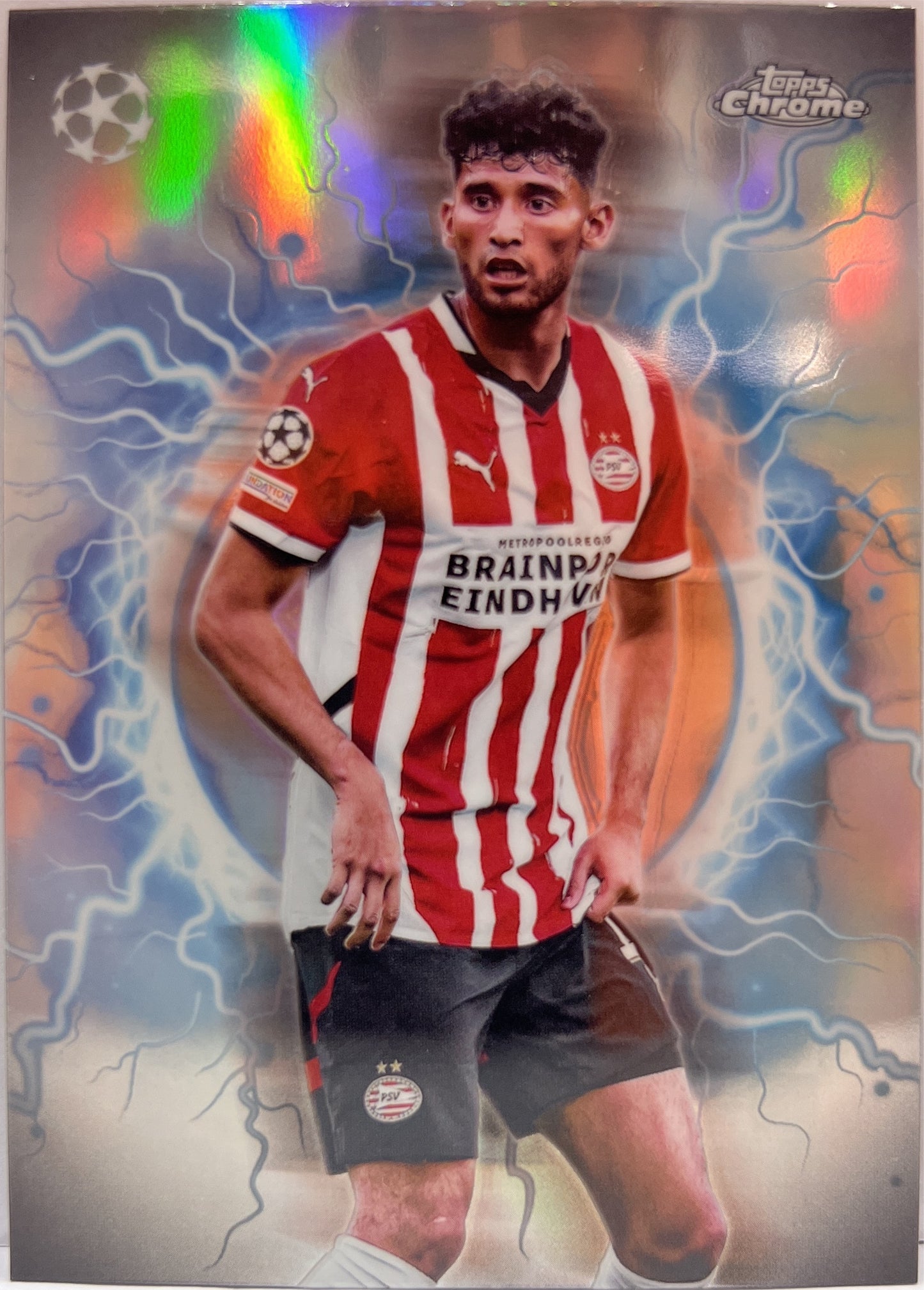 Ricardo Pepi Circle Of Power Shockwave Topps Chrome UCC 2024/25