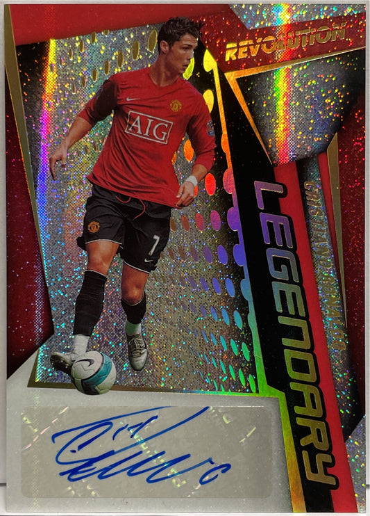 Cristiano Ronaldo Autograph Legendary Panini Revolution 2020/21