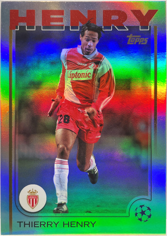 Thierry Henry Short Print Variation Topps UCC 2024/25