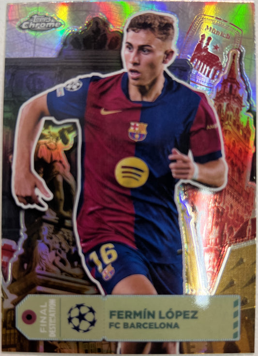 Mancolista-Final Destination-Topps Chrome UCC 2024/25