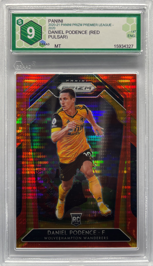 GRAAD 9 - Daniel Podence Rookie Red Pulsar - Prizm Premier League 2020/21