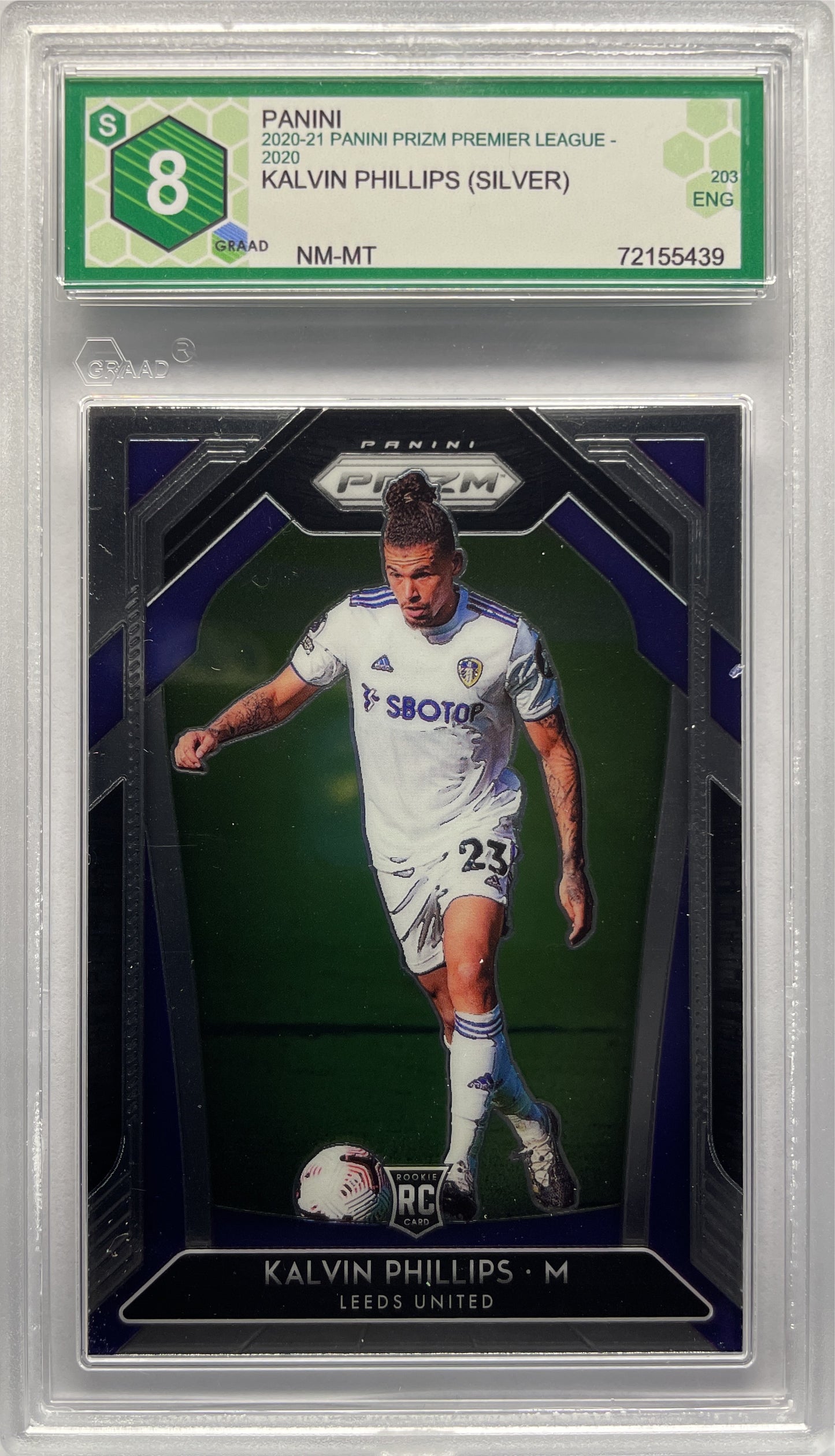 GRAAD 8 - Kalvin Phillips Rookie - Prizm Premier League 2020/21