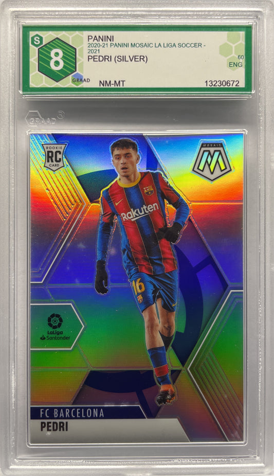 GRAAD 8 - Pedri Rookie Silver - Mosaic La Liga 2020/21