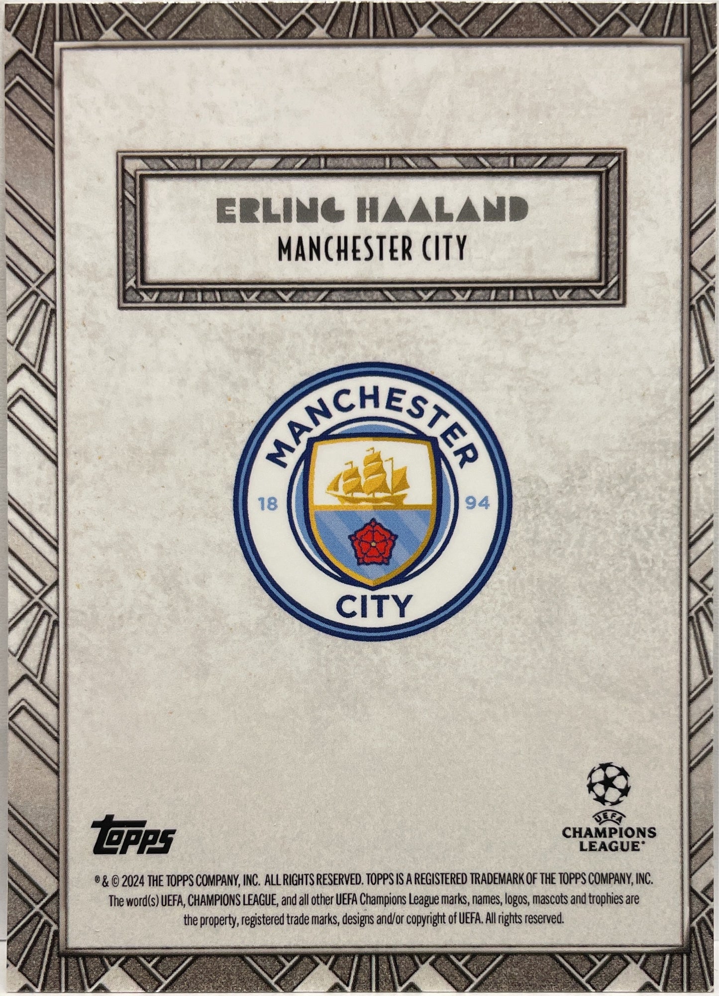 Mancolista-Current Stars-Topps Deco 2024/25