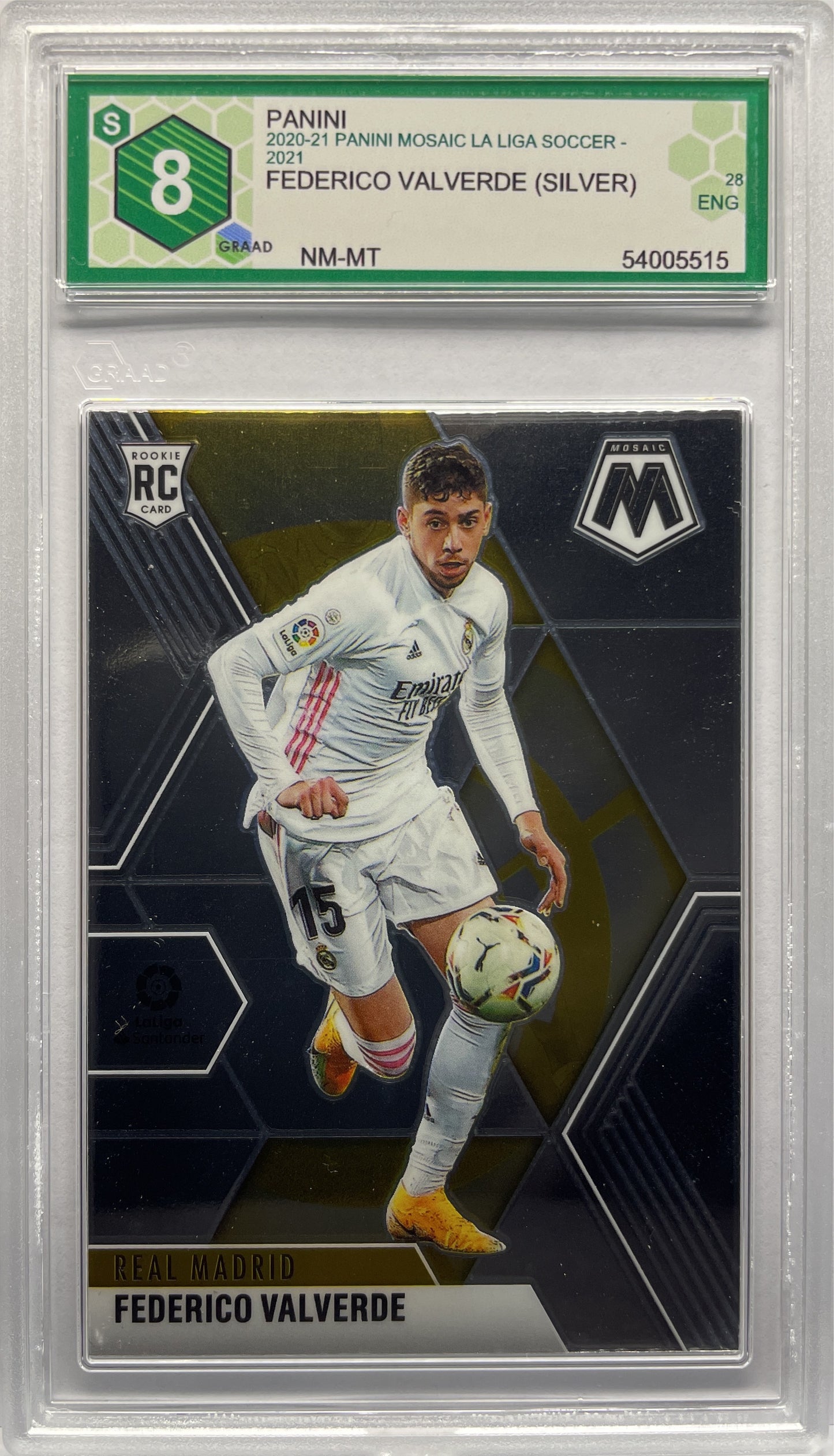 GRAAD 8 - Federico Valverde Rookie - Mosaic La Liga 2020/21