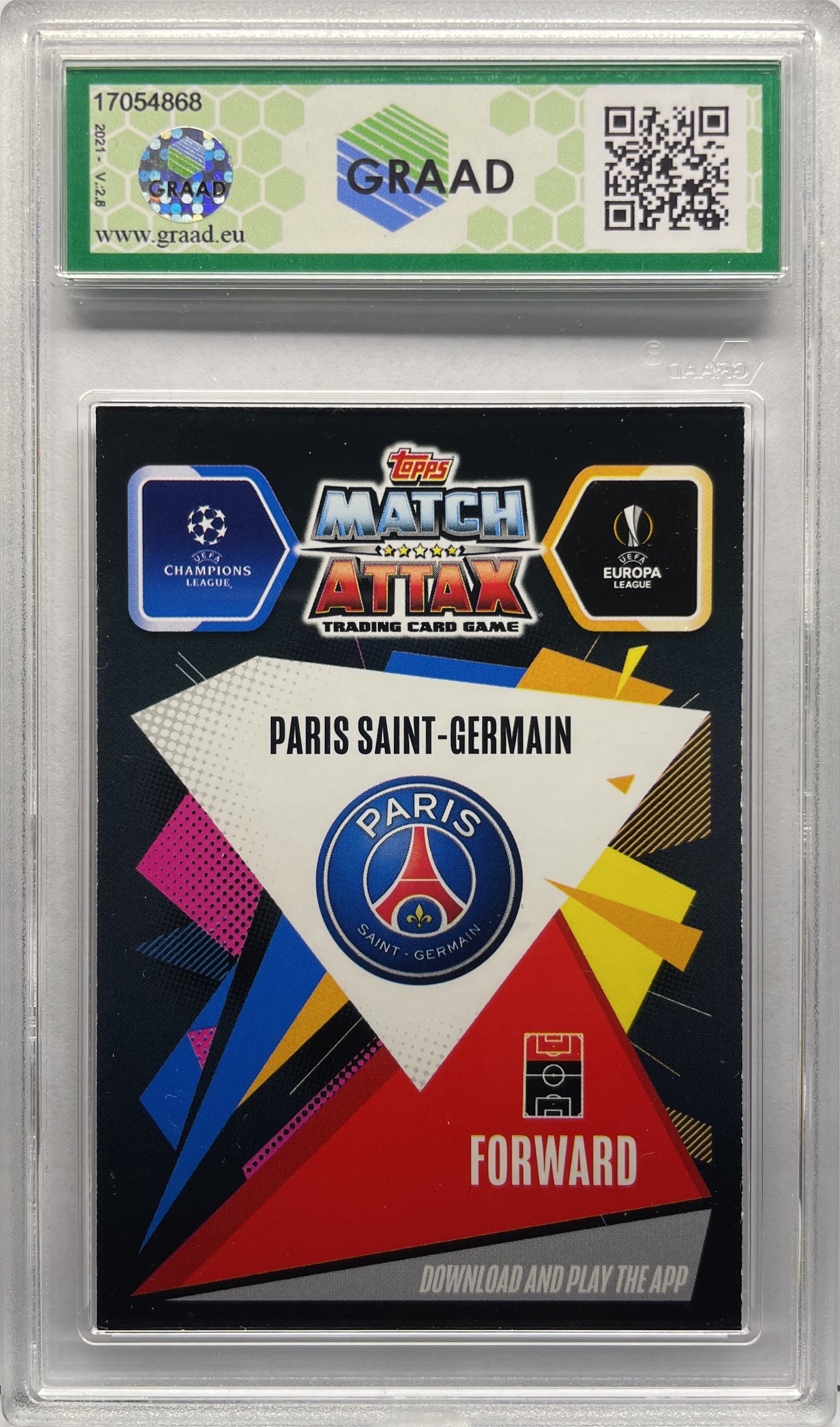 GRAAD 8 - Kylian Mbappe - Topps Match Attax 2021