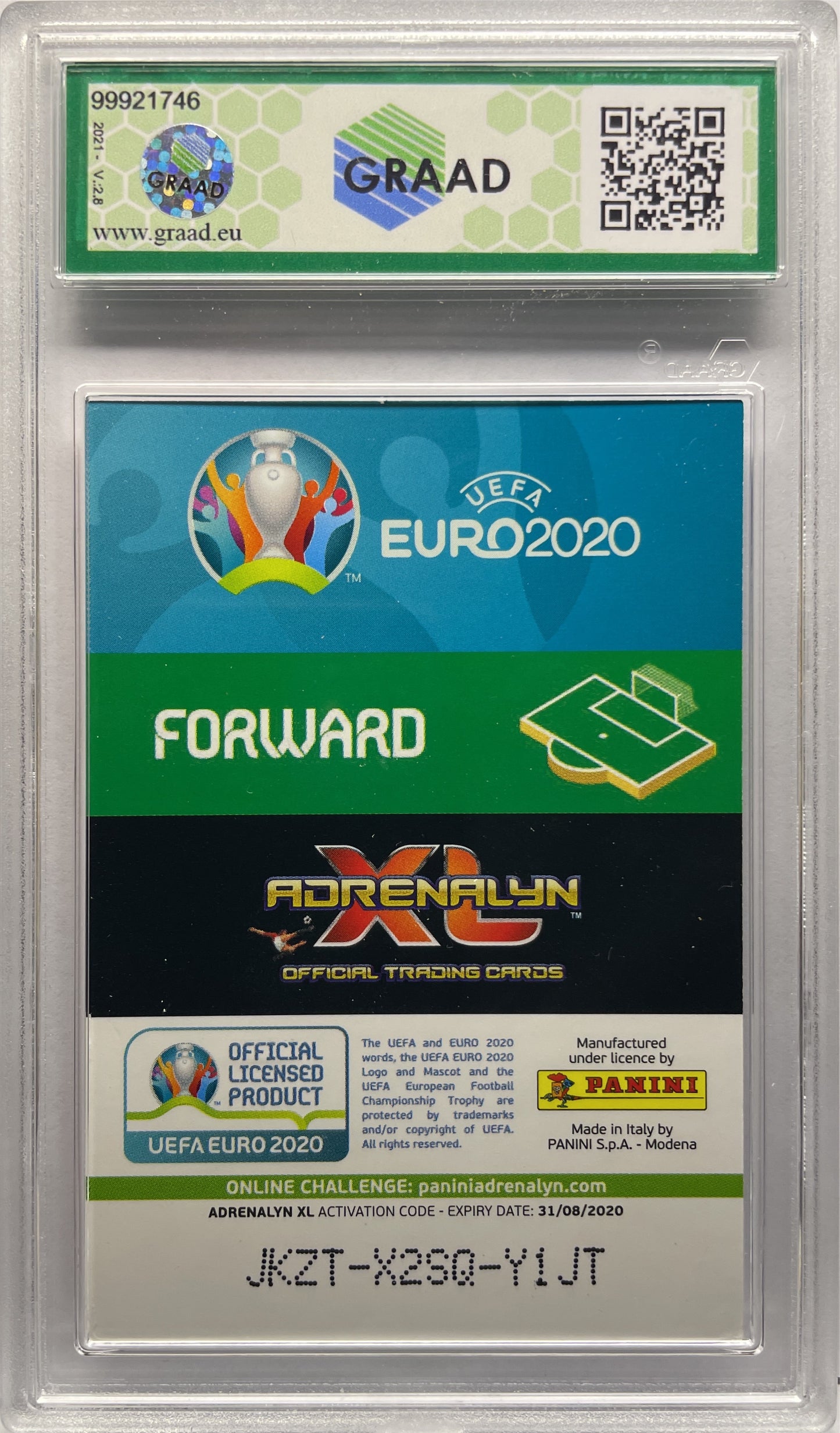 GRAAD 8 - Kylian Mbappe - Panini Adrenalyn XL Uefa Euro 2020