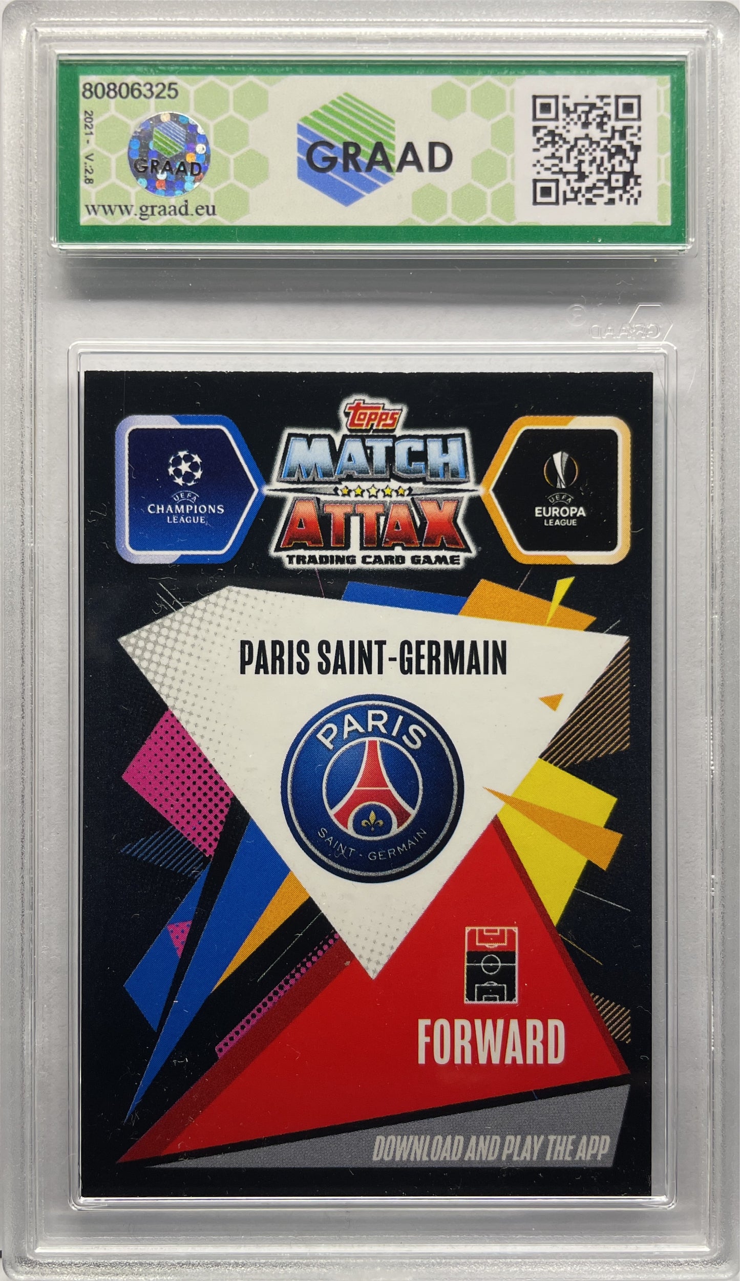 GRAAD 8 - Kylian Mbappe Hat Trick Heroes - Topps Match Attax UCL On Demand 2020/21