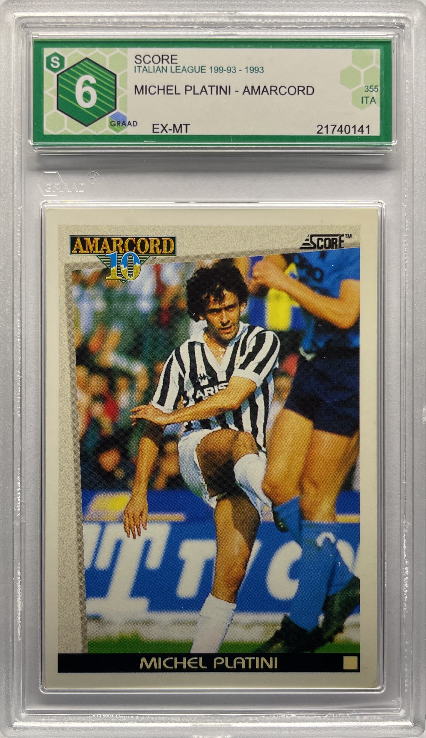 GRAAD 6 - Michel Platini Amarcord - Score 1993