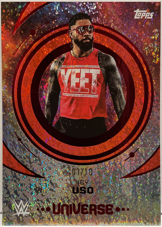 Jey Uso 1/10 Red MagmaTopps Universe WWE 2025