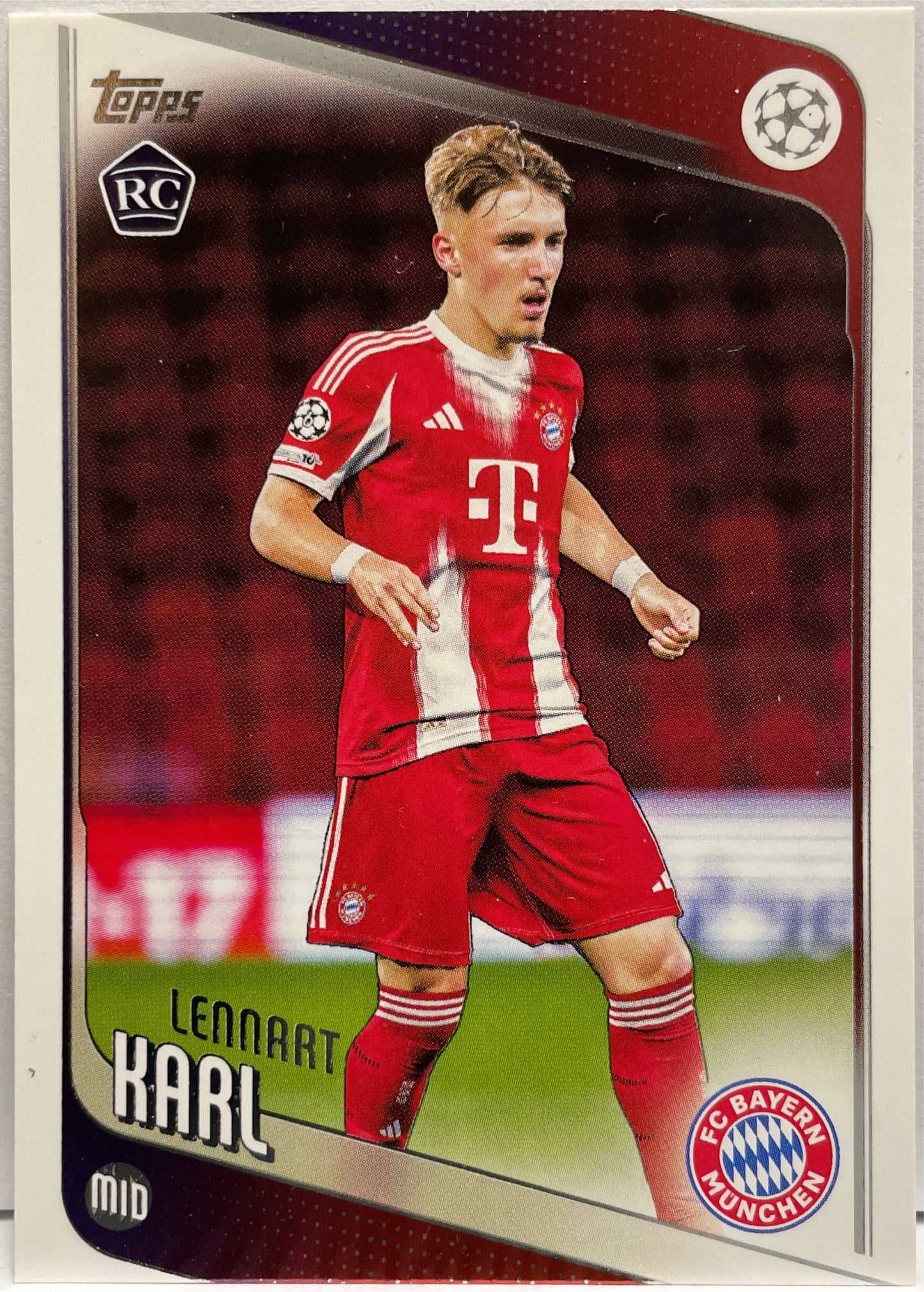 Lennart Karl Rookie Topps UCC 2025/26