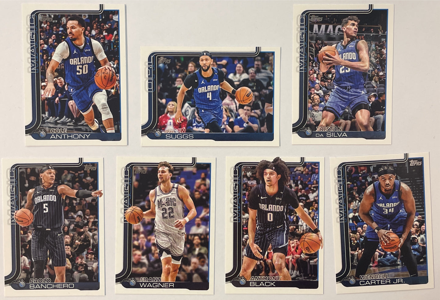 Orlando Magic 7x Set Topps NBA Basketball 2025/26