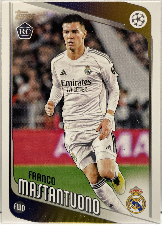 Franco Mastantuono Rookie Topps UCC 2025/26