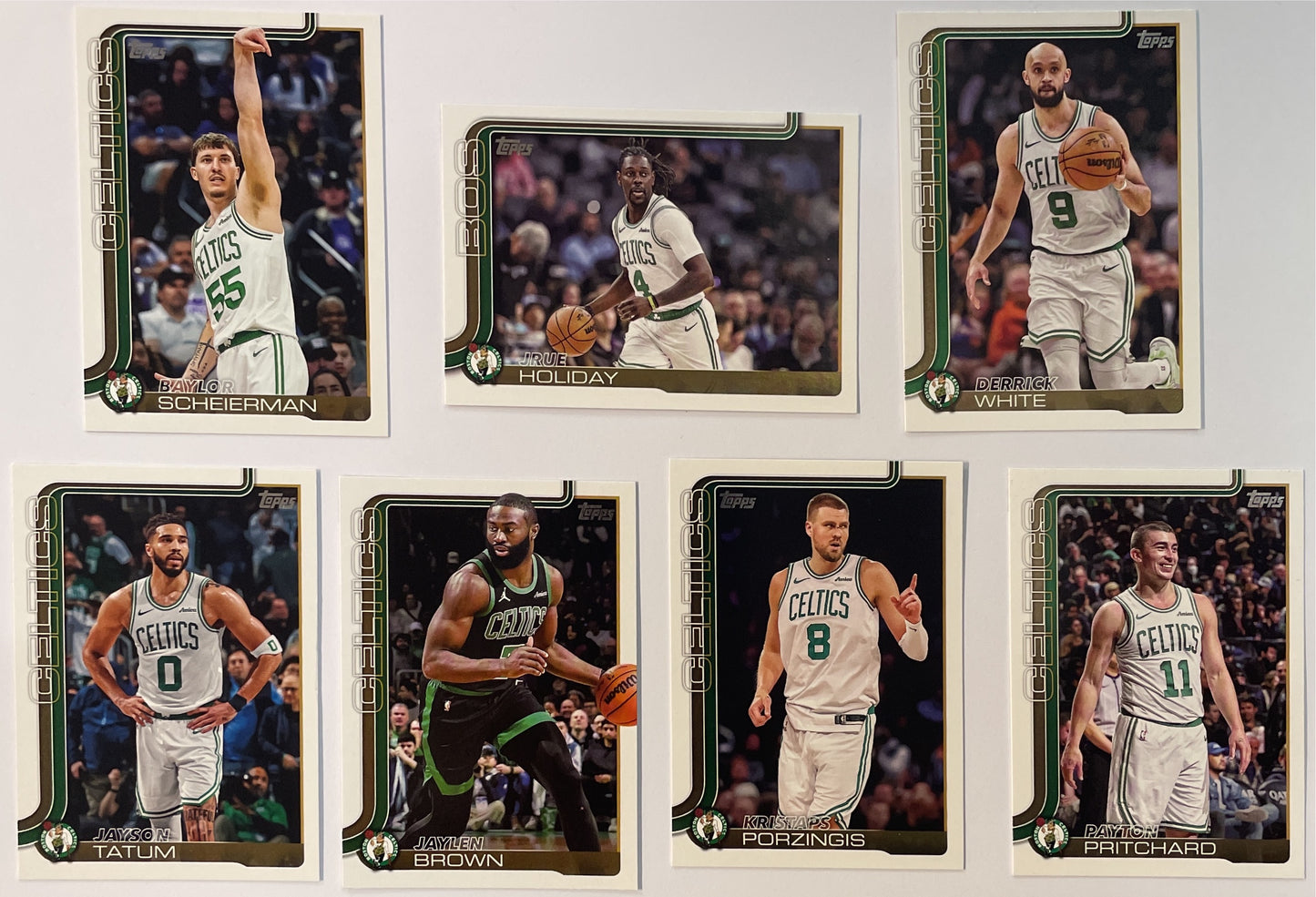 Boston Celtics 7x Set Topps NBA Basketball 2025/26