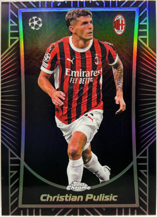 Christian Pulisic Shadow Etch Topps Chrome UCC 2024/25