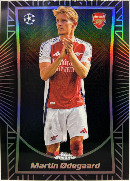 Martin Odegaard Shadow Etch Topps Chrome UCC 2024/25