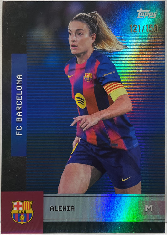 Alexia 121/150 Topps Barcelona Team Set 2024/25