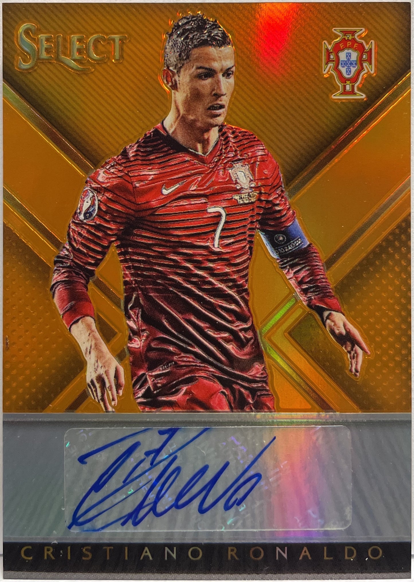 Cristiano Ronaldo 6/20 Autograph Panini Select 2015/16